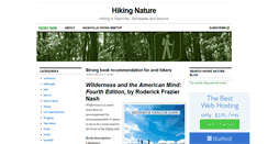Desktop Screenshot of hikingnature.com